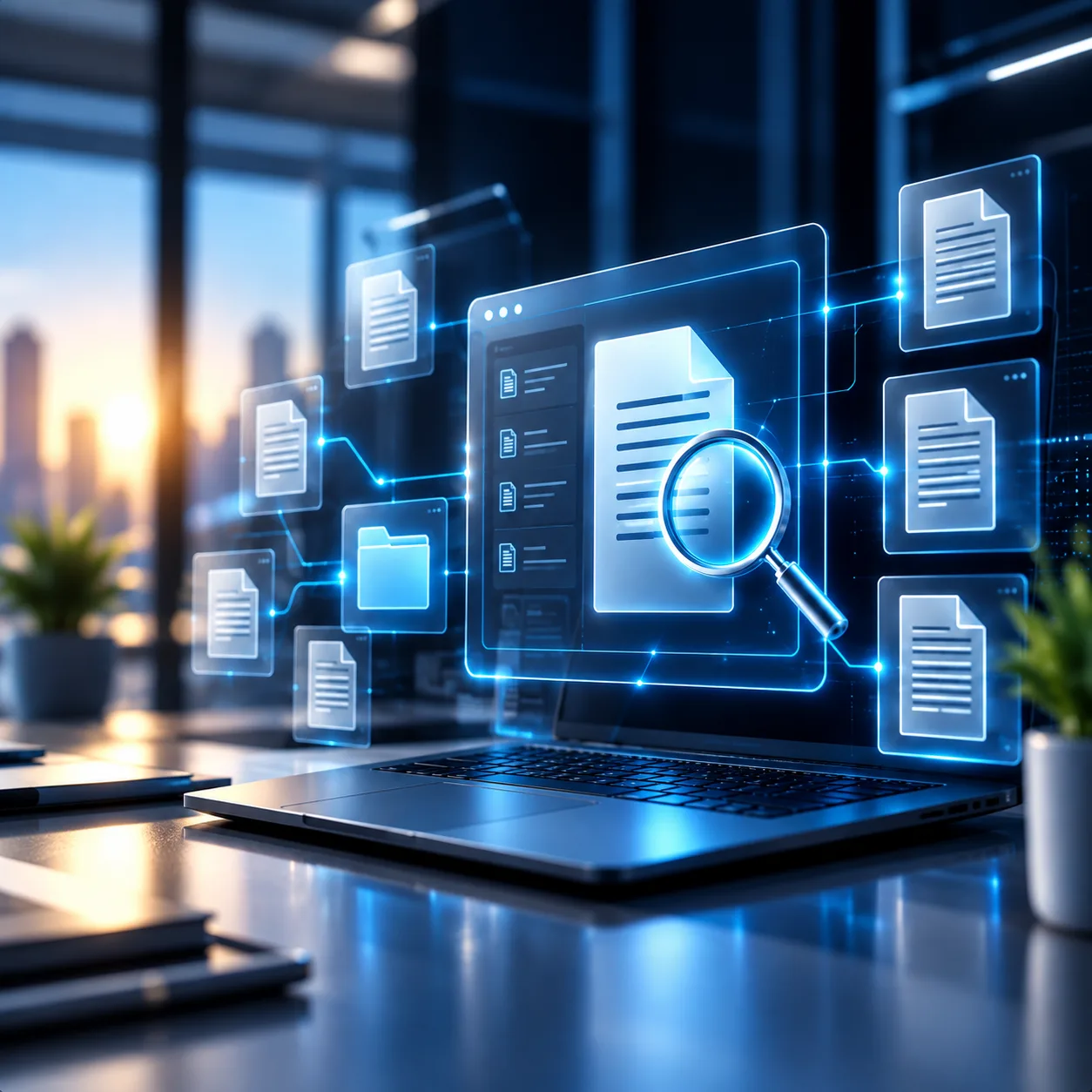 Digital search across enterprise documents